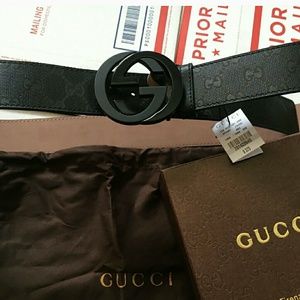 GUCCI IMPRIME BLACK BELT